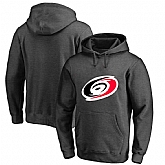 Carolina Hurricanes Dark Gray Men's Customized All Stitched Pullover Hoodie,baseball caps,new era cap wholesale,wholesale hats